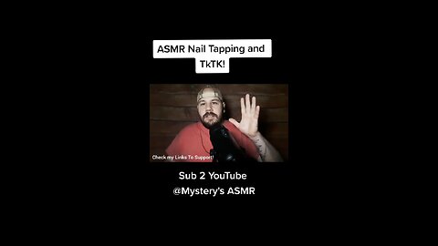 ASMR Nail Tapping and TkTk