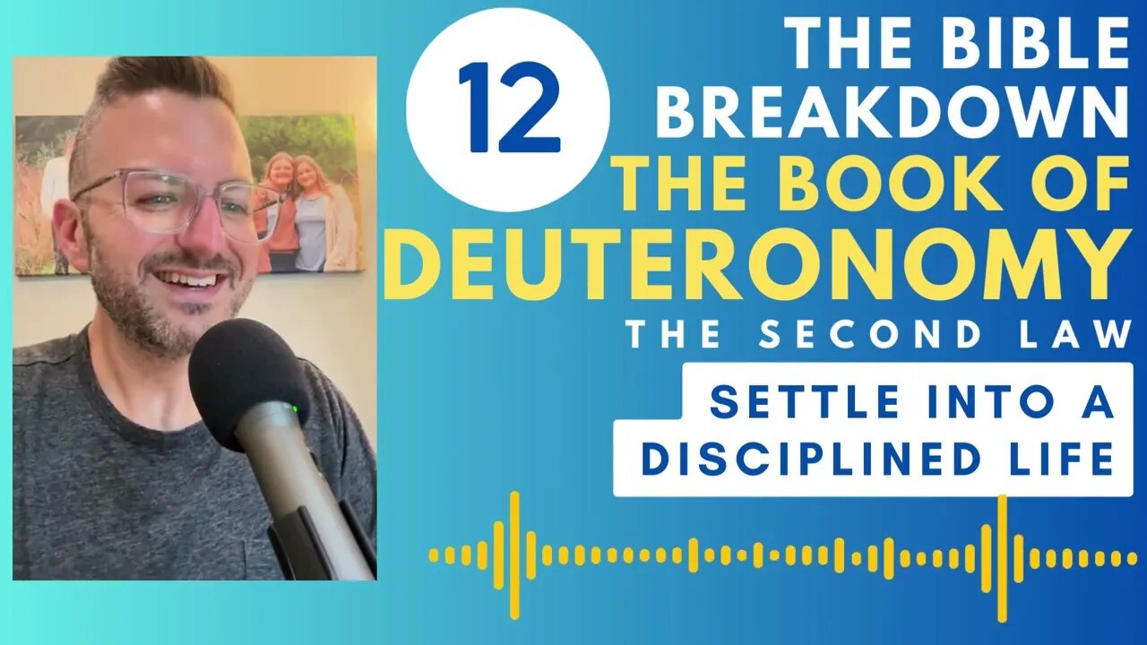 Deuteronomy 12: Settle Into A Disciplined Life