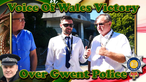 Voice Of Wales Cwmbran Arrest and Court footage