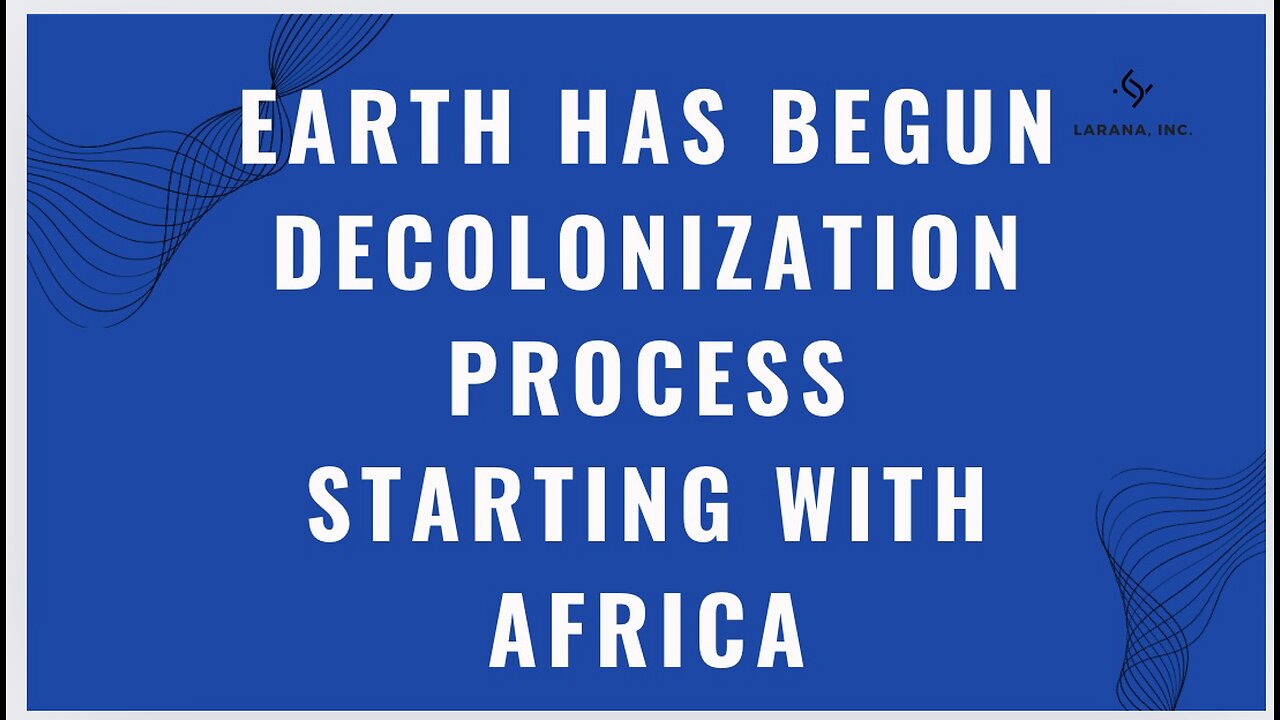 Decolonization has begun