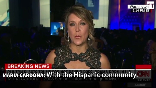 Clinton Surroage Stumped When Asked How She Helped The Hispanic Community