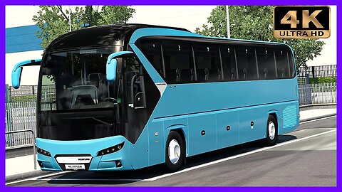 France express Neoplan New Tourliner C13 | Euro Truck Simulator 2 Gameplay "4K"