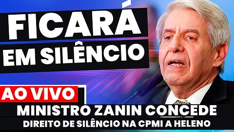 🚨ZANIN CONCEDE DIREITO DE FICAR EM SILÊNCIO A GENERAL HELENO NA CPMI E AS ÚLTIMAS NOTÍCIAS DO DIA