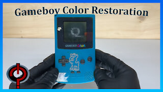 Gameboy color Restoration - Kineticwinds