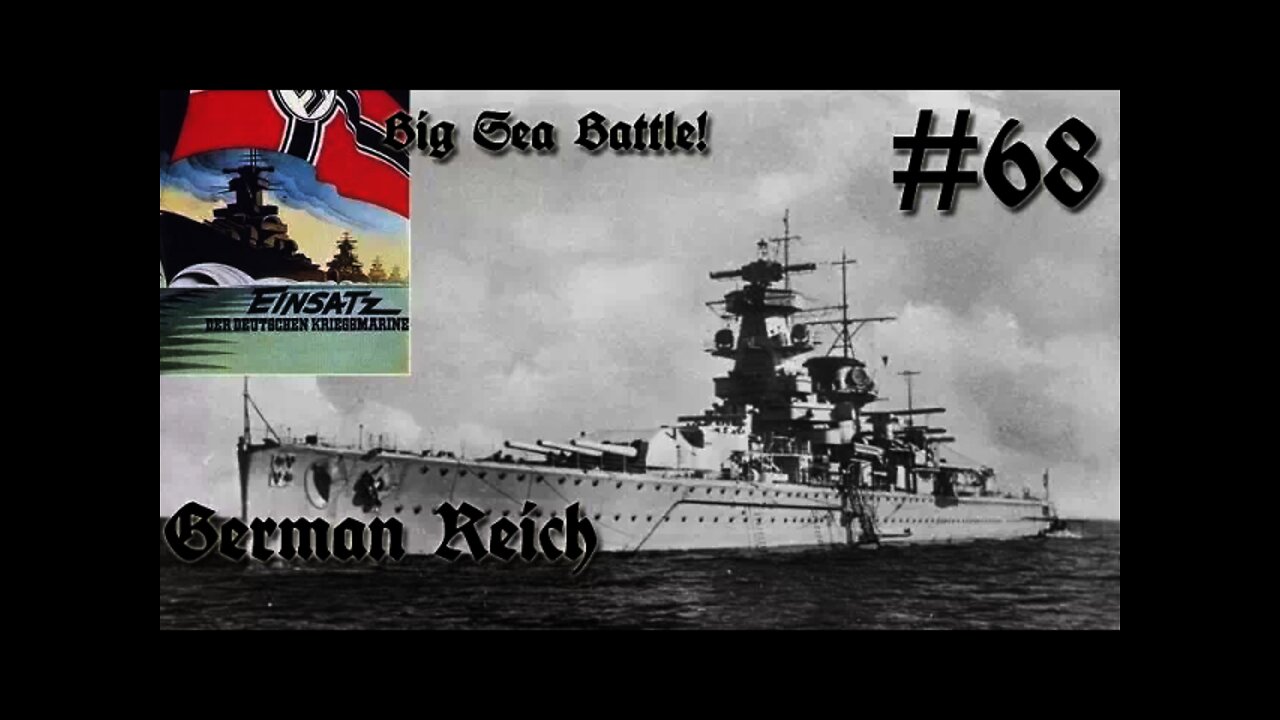 Hearts of Iron 3: Black ICE 8.6 - 68 (Germany) Major Sea Battle!