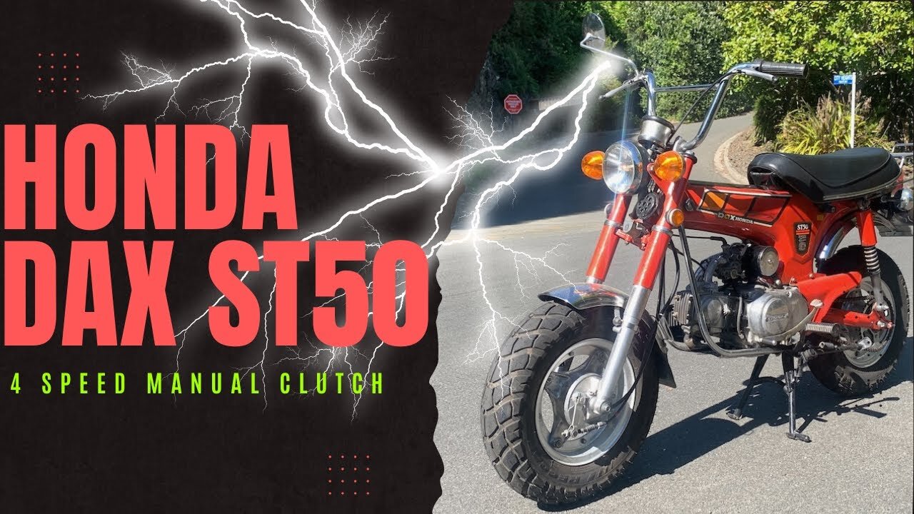 Honda Dax ST50 Restoration