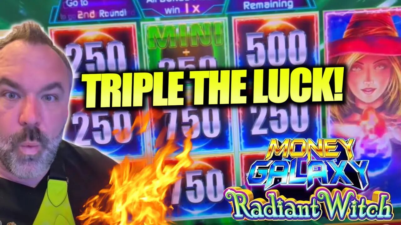 Triple the Luck: Jackpots Galore on Money Galaxy Slot Machines!