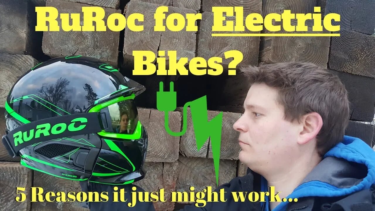 Ruroc for Electric Bikes - 5 things I like about it, and 2 things I don't.