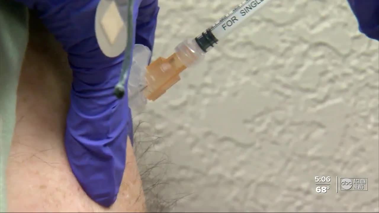 Vaccine supply in Pinellas County