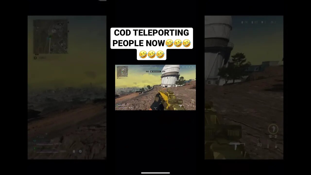 Manz got teleported and he was still in game chat😭 #callofduty #warzone #shorts