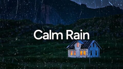 SLEEP FAST ⚡ 10 Hours of Calm Relaxing Rain | Rain Sounds