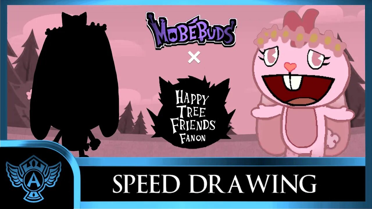 Speed Drawing: Happy Tree Friends Fanon - Flowers | Mobebuds Style