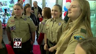 Mid-Michigan girls register to Boy Scouts of America