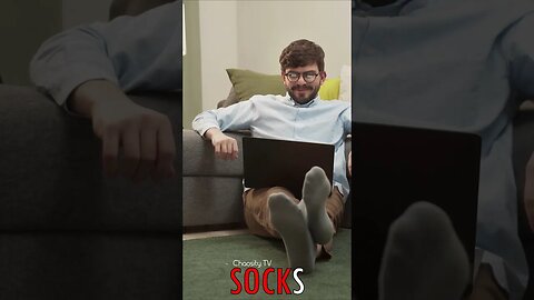 🧦 #SOCKS - His Joy Shines Bright in a Delightful Video Call 🦵🏻