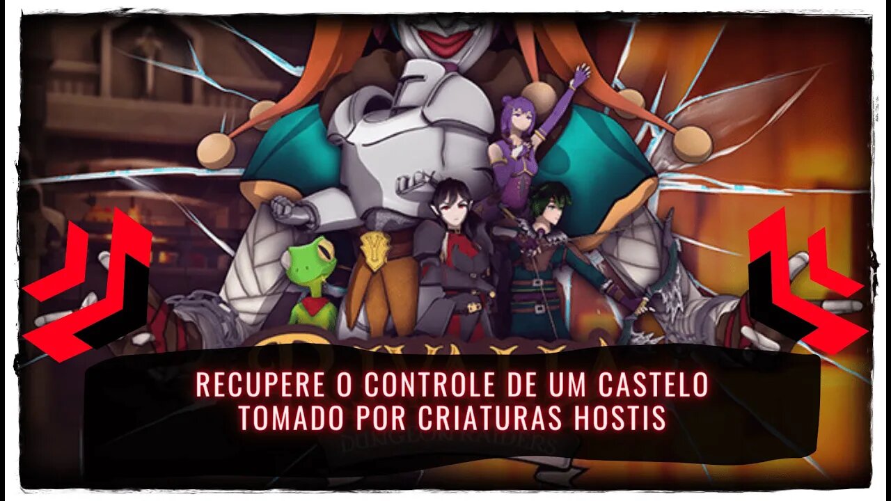 Rivalia: Dungeon Raiders - Recupere o Controle de um Castelo Tomado por Criaturas Hostis (PS4 e PC)