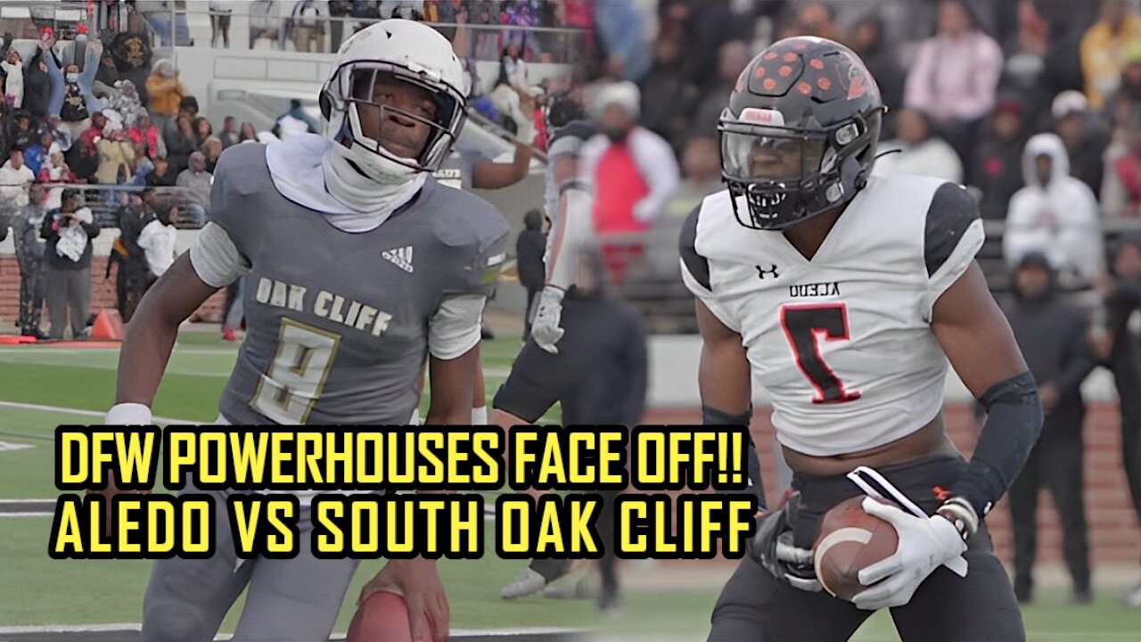 UPSET ALERT⁉️ #1 Aledo vs #6 South Oak Cliff ｜ GAME COMES DOWN TO THE WIRE!!