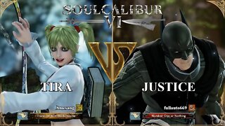 Tira (Amesang) VS Justice (fullauto669) (SoulCalibur VI — Xbox Series X Ranked)