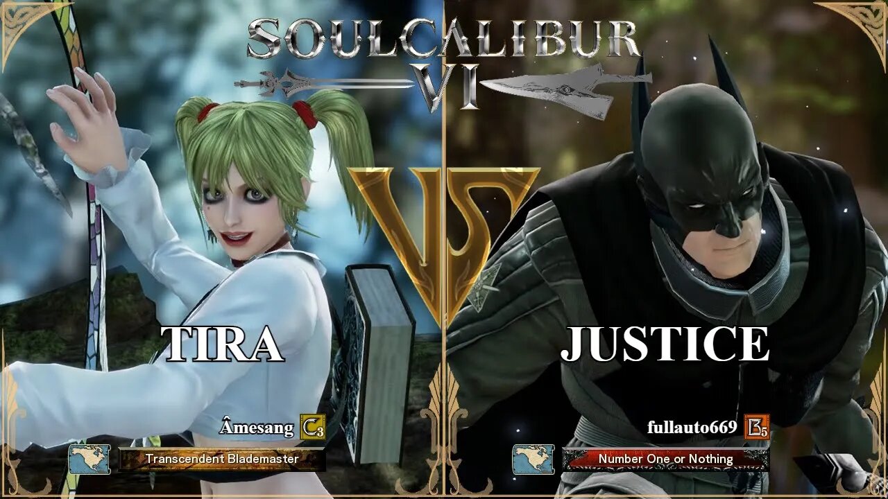 Tira (Amesang) VS Justice (fullauto669) (SoulCalibur VI — Xbox Series X Ranked)