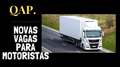 Novas Vagas para motorista/ 24-09-22