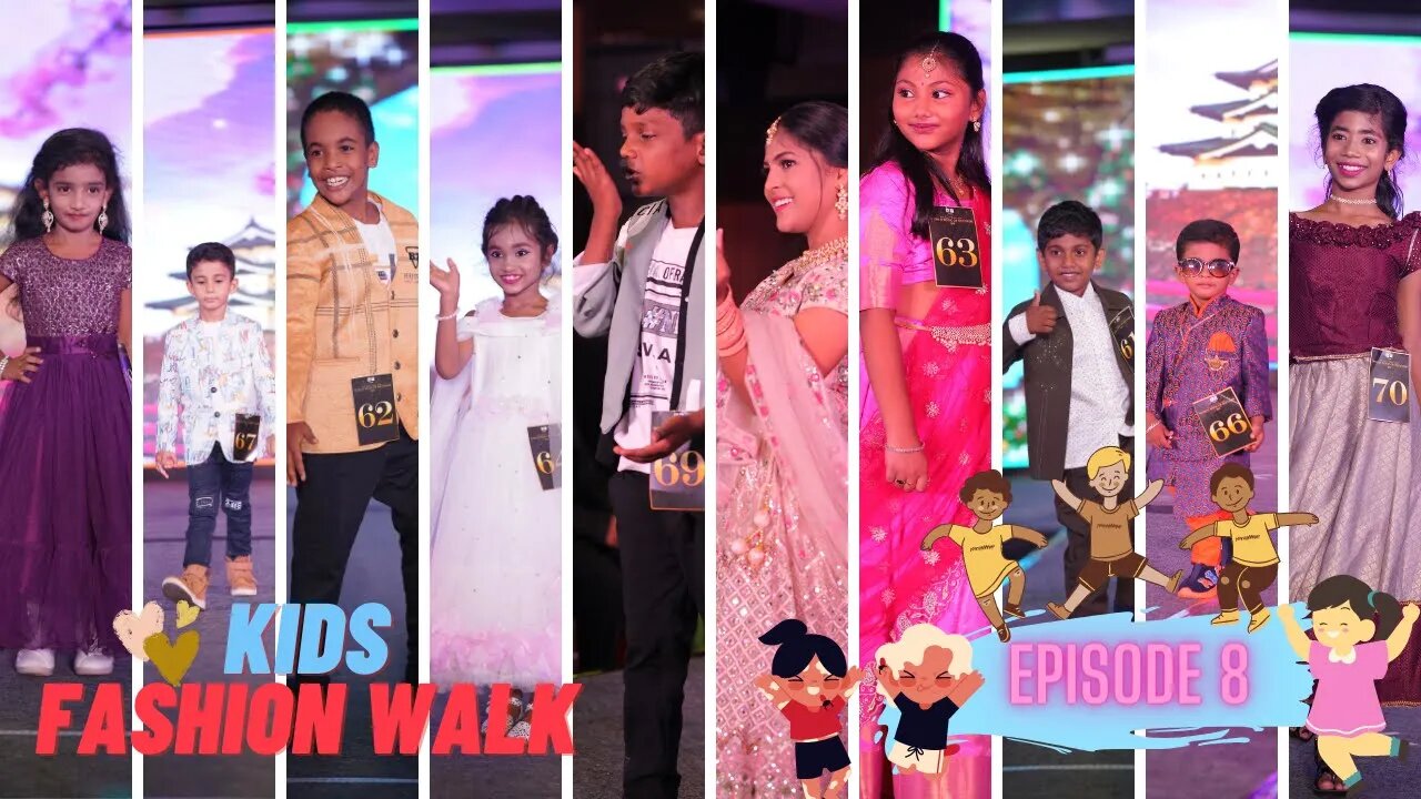 Kids Largest Fashion Walk | World Record | Cinemakaaran24 | Malik | MadarasE | SKARK | Episode 8