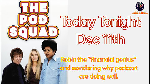 TT Dec 11th - Robin the Financial Genius!