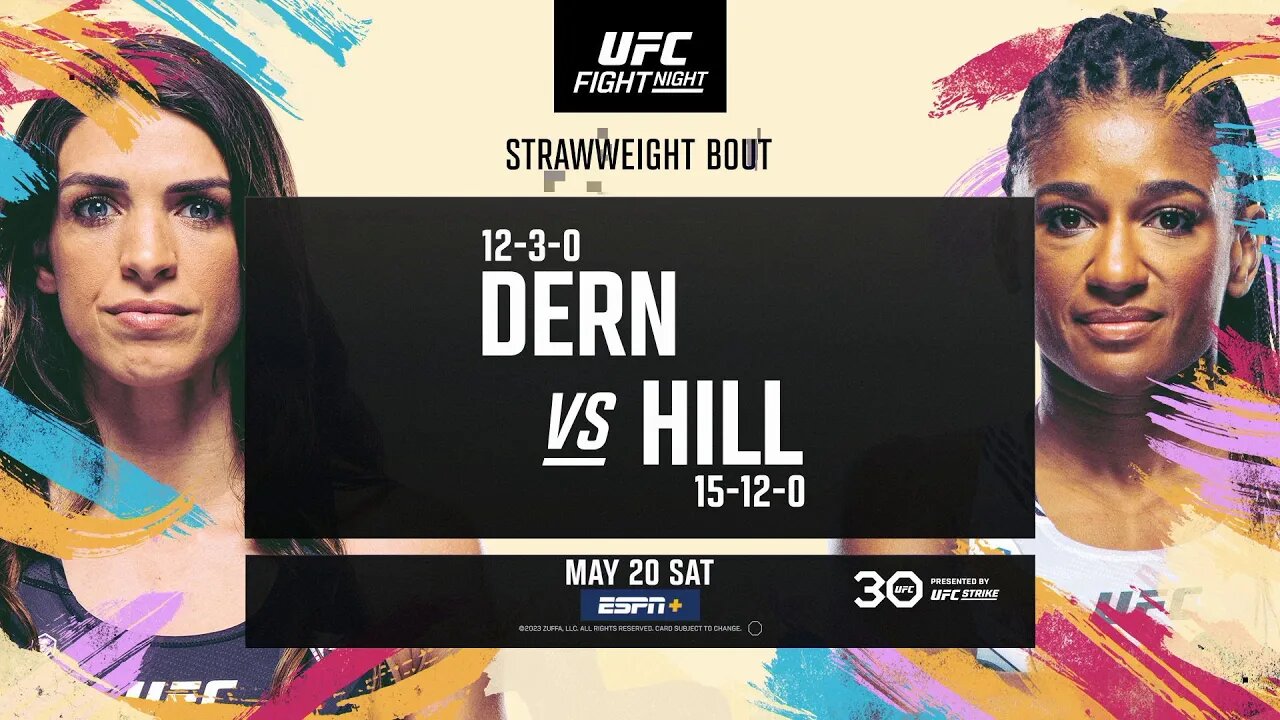 UFC Vegas 73: Dern vs Hill - May 20 | Fight Promo