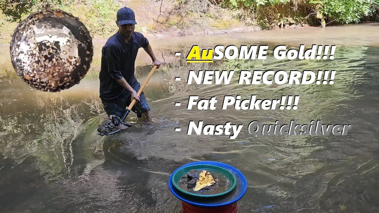 How does it feel to get a RECORD GOLD cleanup and a FAT PICKER with just a pan and shovel?