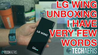 LG Wing Unboxing and at a loss for words :-O