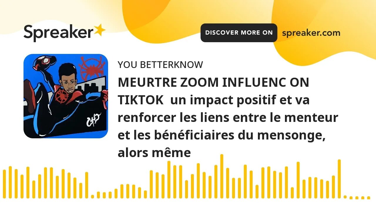 MEURTRE ZOOM INFLUENC ON TIKTOK un impact positif et va renforcer les liens entre le menteur et les