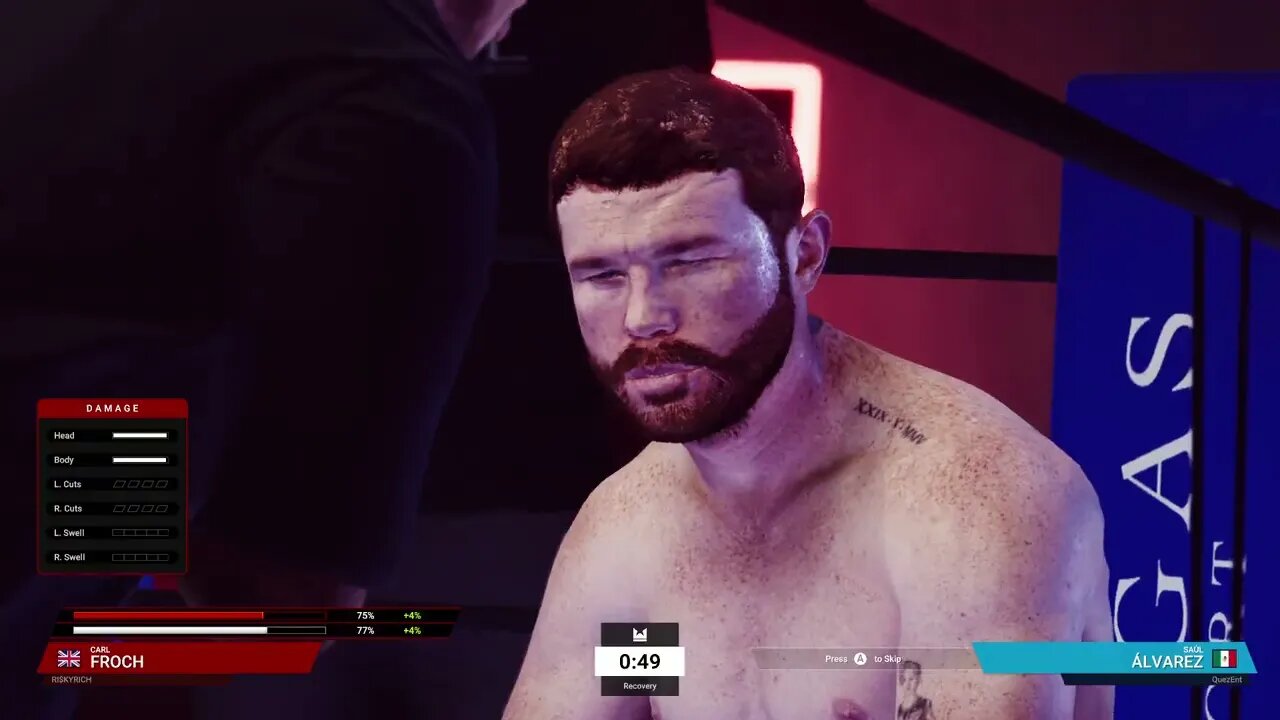 Undisputed Boxing Online Ranked Gameplay Carl Froch vs Canelo Alvarez (Chasing Platinum 2)