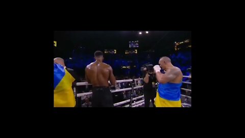 Anthony Joshua has a breakdown & steals Usyk shine after his victory. #anthonyjoshua #oleksandrusyk