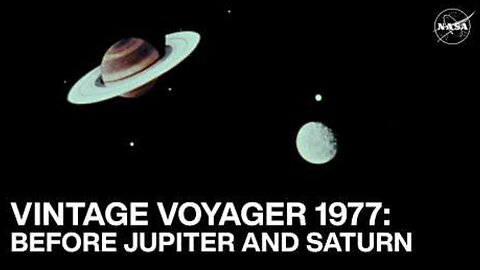 Voyagers’ Mission to the Outer Solar System 1977 Vintage Video