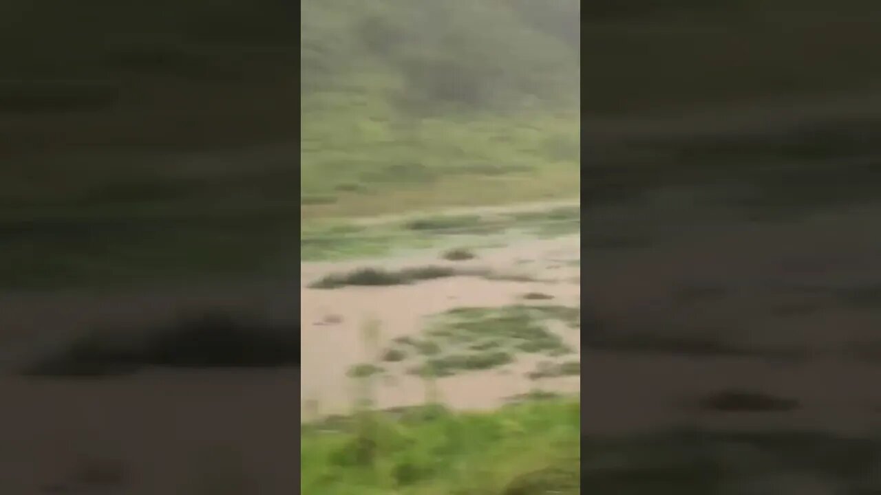 Last flood footage before nightfall