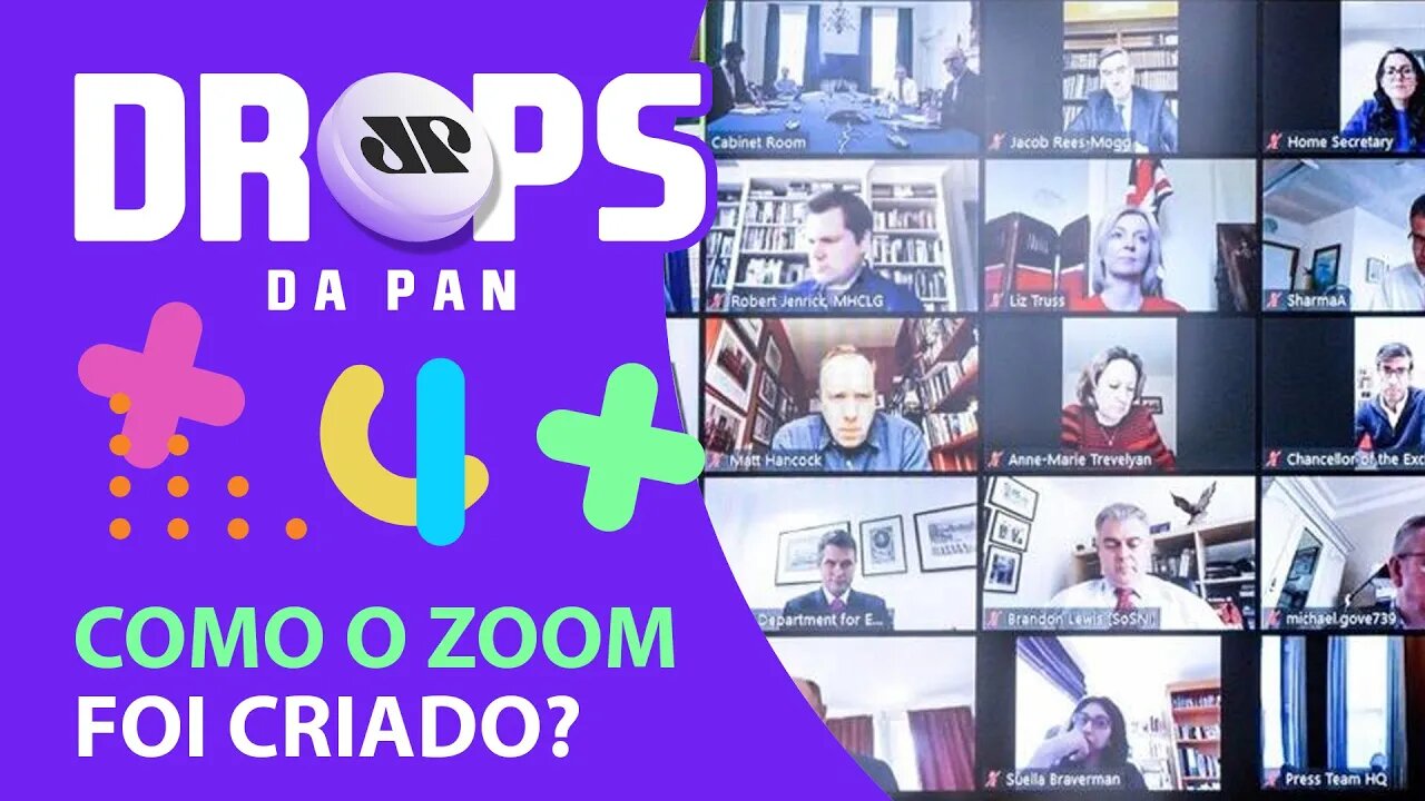 COMO O ZOOM FOI CRIADO? | DROPS da Pan 23/04/20