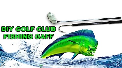 Homemade Fishing Gaff From Golf Club