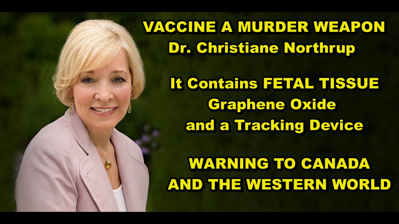 VACCINE CONTAINS FETAL TISSUE, TRACKING DEVICE, CAUSES CANCER - DOCTORS ALL SAY IT'S A MURDER WEAPON