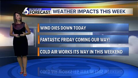 Rachel Garceau's On Your Side forecast 10/24/19