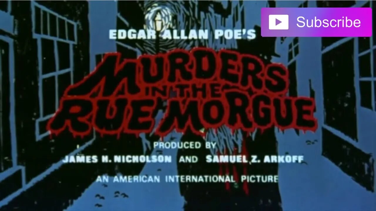 MURDERS IN THE RUE MORGUE (1971) Trailer [#murdersintheruemorguetrailer]