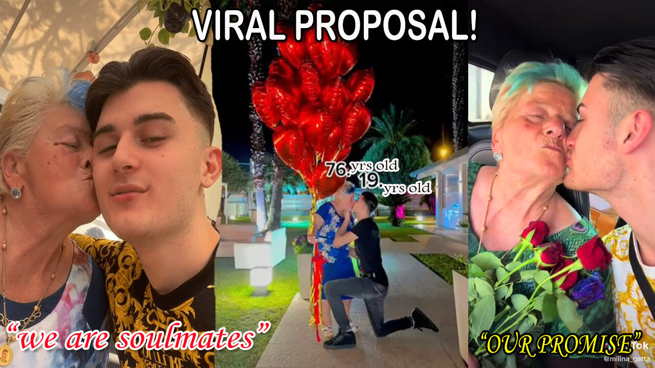 VIRAL: 19-YEAR-OLD ITALIAN PROPOSES TO HIS 76-YEAR-OLD ‘SOULMATE’