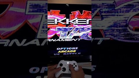 TEKKEN TAG TOURNAMENT no Xbox Series S [2K] 60FPS. #xboxseriess #tekkentag #short