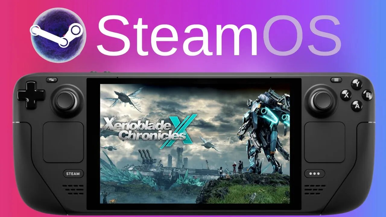 Xenoblade Chronicles X (CEMU) Wii U Emulator | Steam Deck