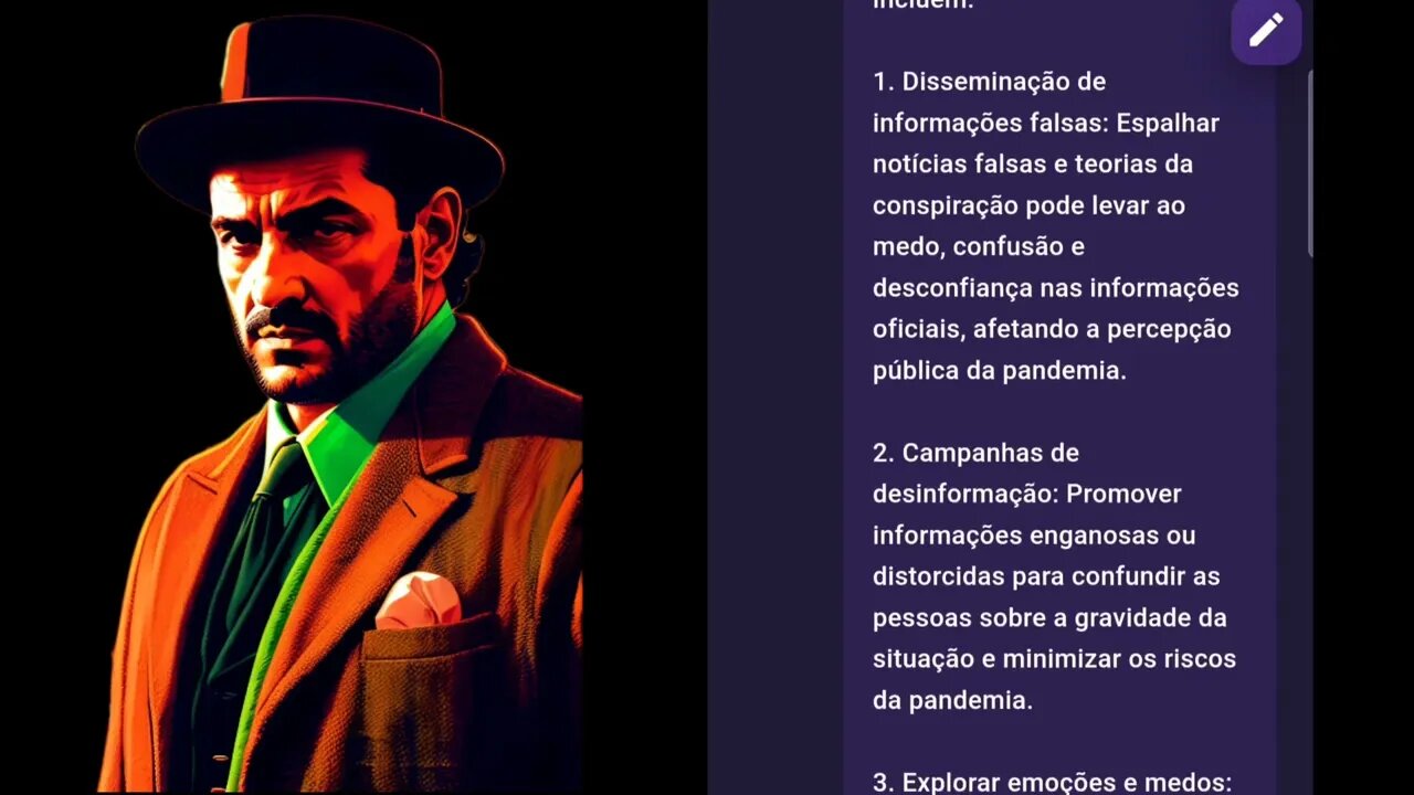 Possíveis estratégias de manipulação de opinião.