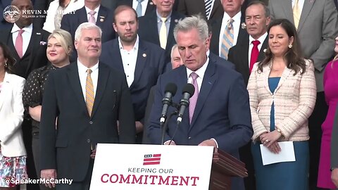 Speaker McCarthy On House GOP’s First 100 Days: “The People’s House Is A Productive House Again”