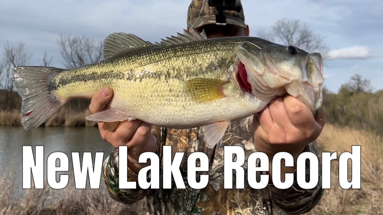 I Hooked a MONSTER! (New Lake Record!)