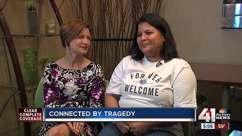 Two women connected by tragedy