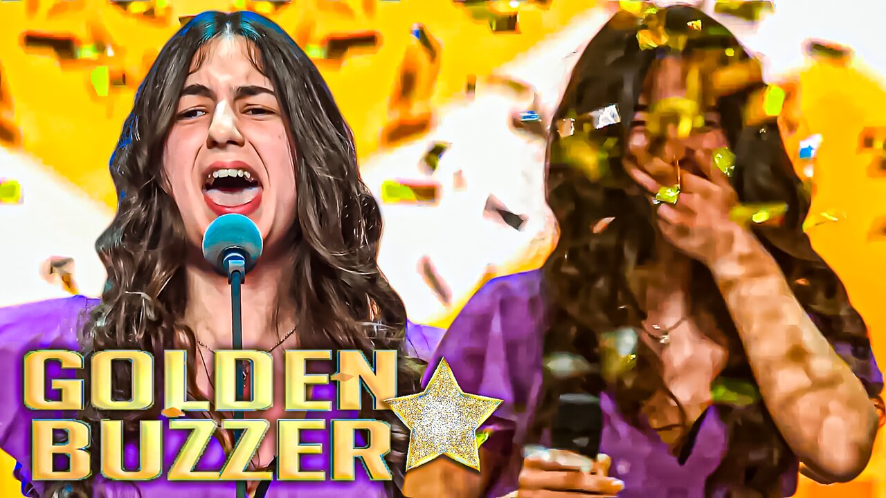 The Grates Opera Singer In Italia's Got Talent History Gets The GOLDEN BUZZER!