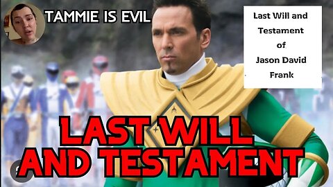 The Original Green Ranger's Shocking Last Will | Jason David Frank