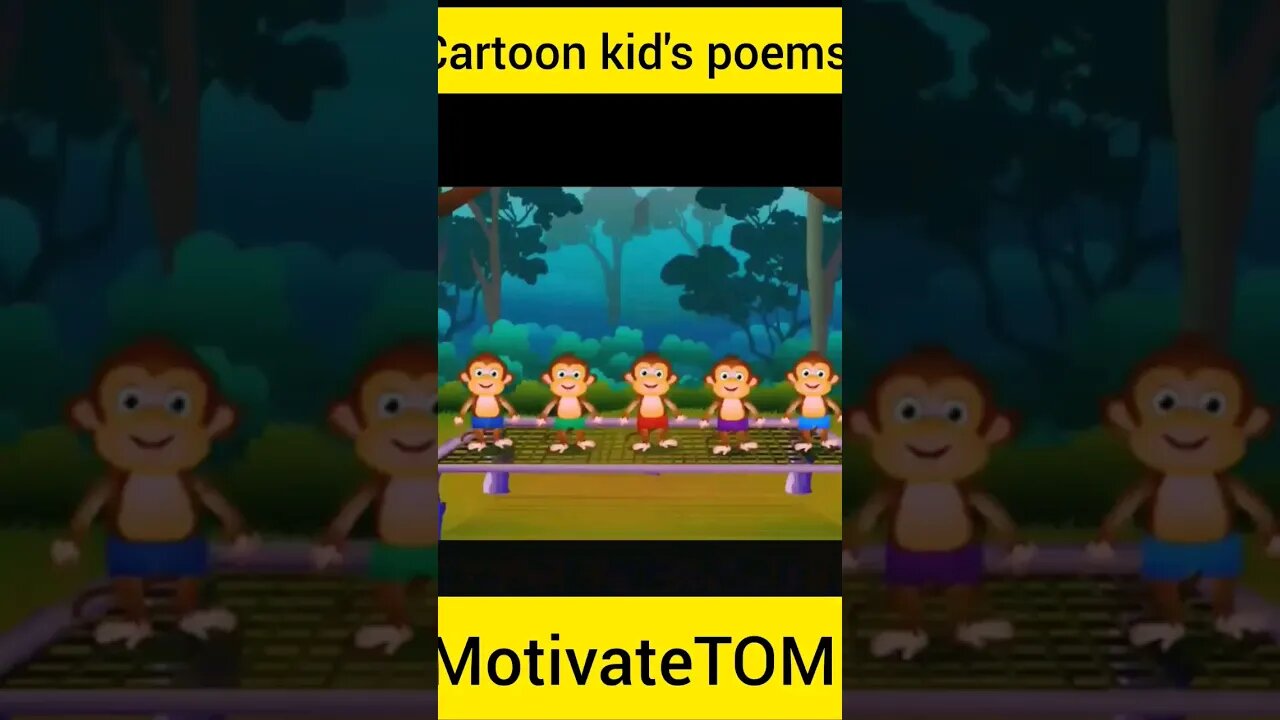 cartoon short poems|poems kid's