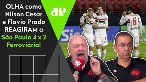 DE ARREPIAR! OLHA como Nilson Cesar PIROU com SHOW do São Paulo contra a Ferroviária!