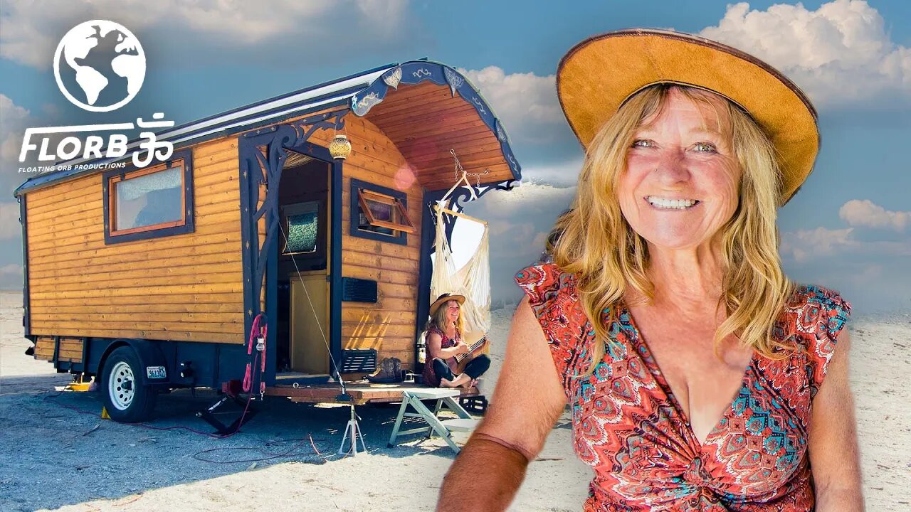 Solo Female's Self-Built Tiny Wagon: Embracing Nomadic Life